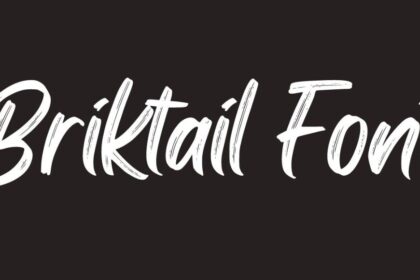 briktail font