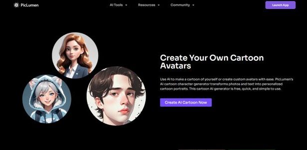 PicLumen AI Cartoon Creator