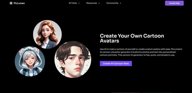 PicLumen AI Cartoon Creator