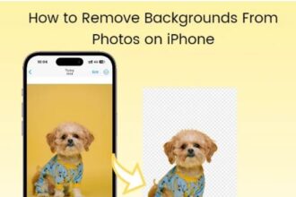 Remove Background From Pictures on iPhone