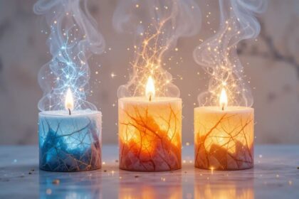 sparkspitter candle